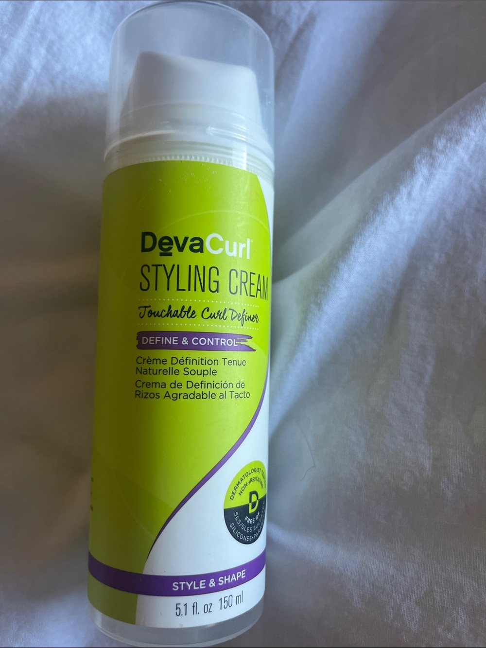 Deva curl styling cream define and control